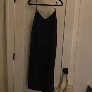 Madewell silk slip dress